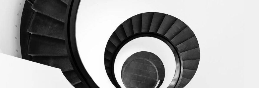 Escalier métallique